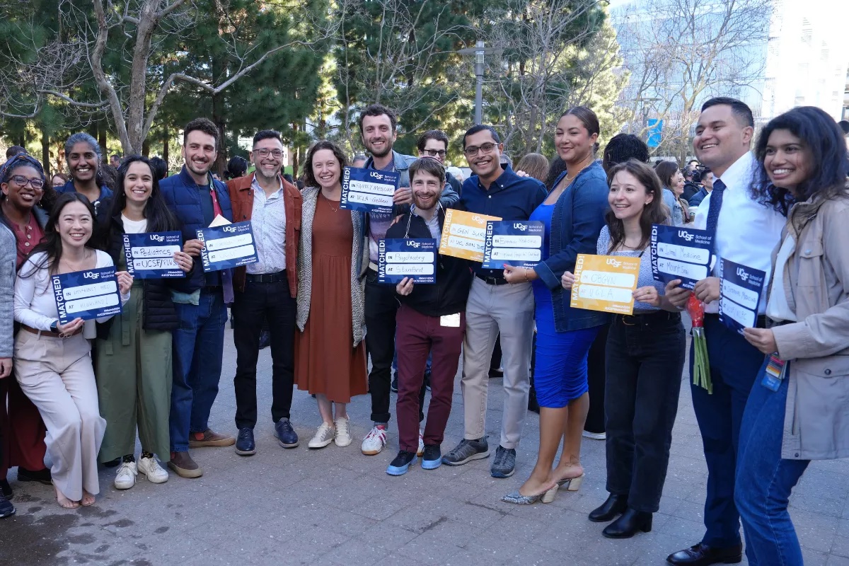 UCSF School of Medicine Match Day 2024 Celebrates Mentorship and